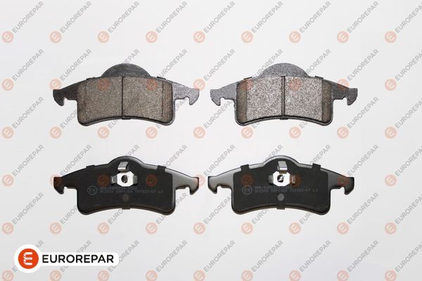 Колодки гальмівні дискові (комплект 4 шт) JEEP GRAND CHEROKEE II (WJ, WG) 2.7 1998.09-2005.09 EUROREPAR (1681164280) Eurorepar фото 2