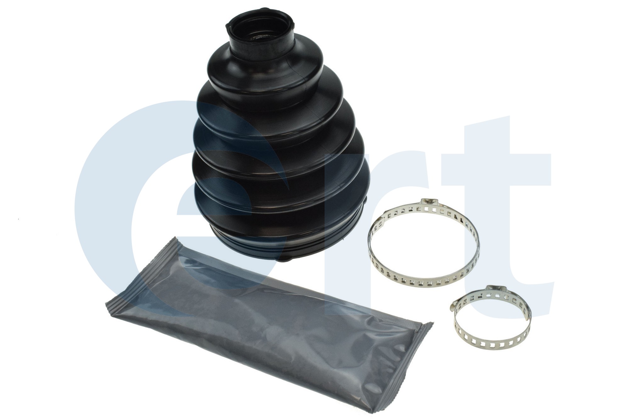 Пильник полімерний ШРКШ зі змазкою та металевим кріпленням BOOT KITS FOR CVJ AUDI ERT (500644T) ERT фото 2