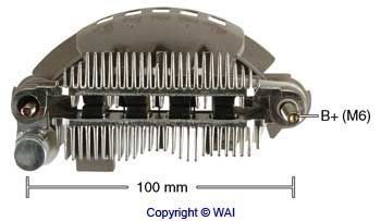 Випрямляч діодний ARC5043 CN | BALL BEARING WAI (IMR10062) WAI фото 2