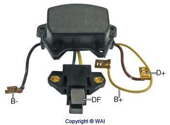 Регулятор напруги генератора 235829 CN | PULLEY-MI 1V CLUTCH WAI (IP729B) WAI фото 2