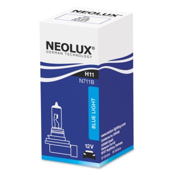 Автолампа галогенова 55W H11 12V 55W PGJ19-2/BLUE LIGHT - БІЛО-БЛАКИТНЕ СВІТЛО NEOLUX (N711B) Neolux фото 2