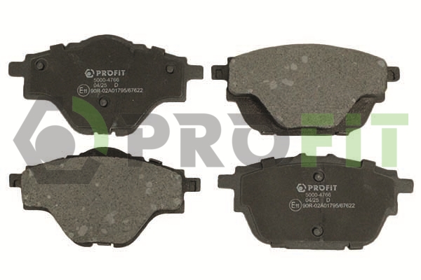 Колодки гальмівні дискові PEUGEOT 308 13-22. 3008 16-. 5008 16-. CITROEN C4 PICASSO 14- PROFIT (5000-4766) Profit фото 2