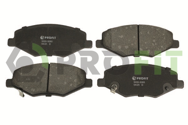 Колодки гальмівні дискові CHERY AMULET/A11/A15 03- PROFIT (5000-5085) Profit фото 2