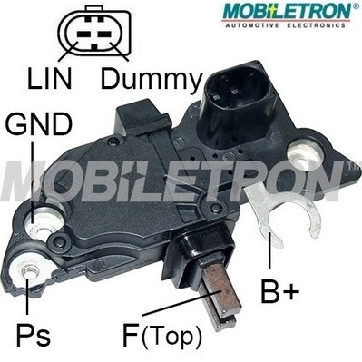 Регулятор напруги генератора 235809 CN | LIN1-H-1 B/8 MOBILETRON (VRB150) Mobiletron фото 2