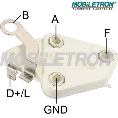 Регулятор напруги генератора DE615 CN MOBILETRON (VRD676) Mobiletron фото 2