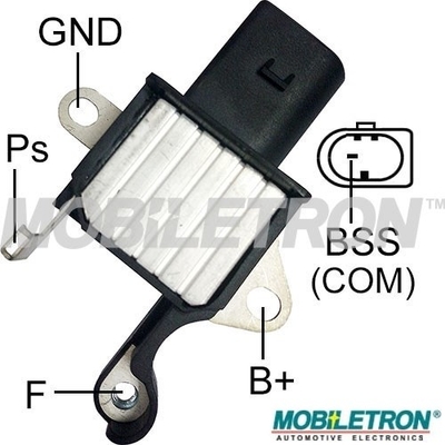 Регулятор напруги генератора VR-H2005-184 CN MOBILETRON (VRH2005184) Mobiletron фото 2