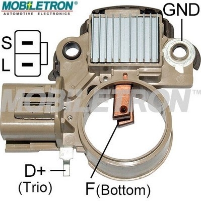 Регулятор напруги генератора 234326 CN MOBILETRON (VRMD12) Mobiletron фото 2