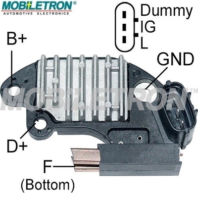 Регулятор напруги генератора D1621 CN MOBILETRON (VRY015) Mobiletron фото 2