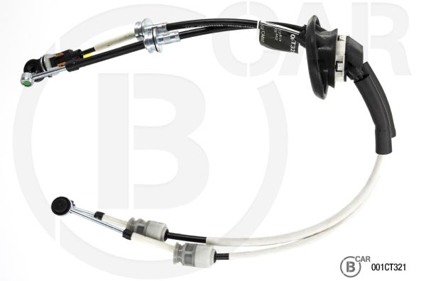 Трос привода коробки передач PEUGEOT 307 (3A/C) 1.6 16V 1.6 2000.08 - 2007.11 B CAR (001CT321) B CAR фото 2