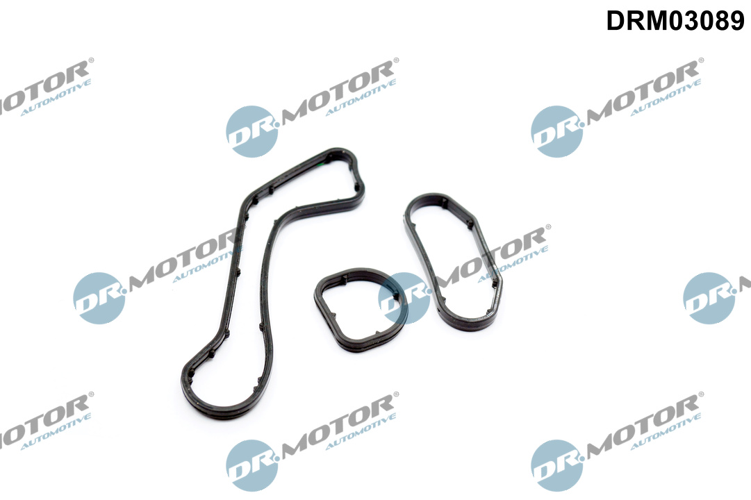 Комплект прокладок гумових OIL COOLER (SET) PSA/OPEL/TOYOTA 1.6HDI 08- DR MOTOR (DRM03089) DR.motor фото 2