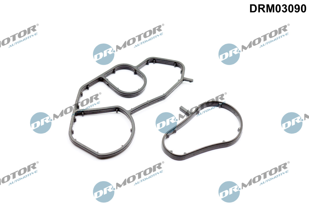 Комплект прокладок гумових OIL COOLER (SET) PSA 1.6 HDI 08- DR MOTOR (DRM03090) DR.motor фото 2