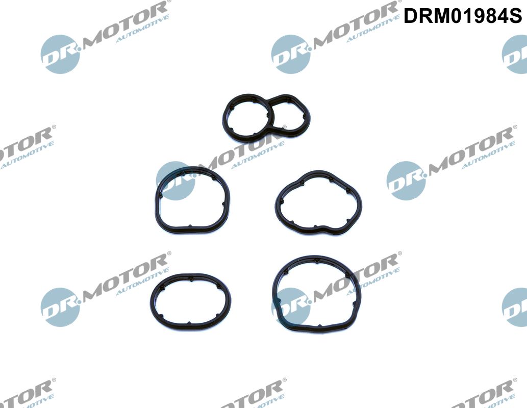 Комплект прокладок гумових OIL COOLER (SET) B.M.W. DR MOTOR (DRM01984S) DR.motor фото 2