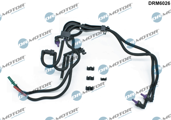 Шланг паливний FORD FOCUS II (DA_,...) - 1.6 TDCI (2004.07 - 2012.09) DR MOTOR (DRM6026) DR.motor фото 2