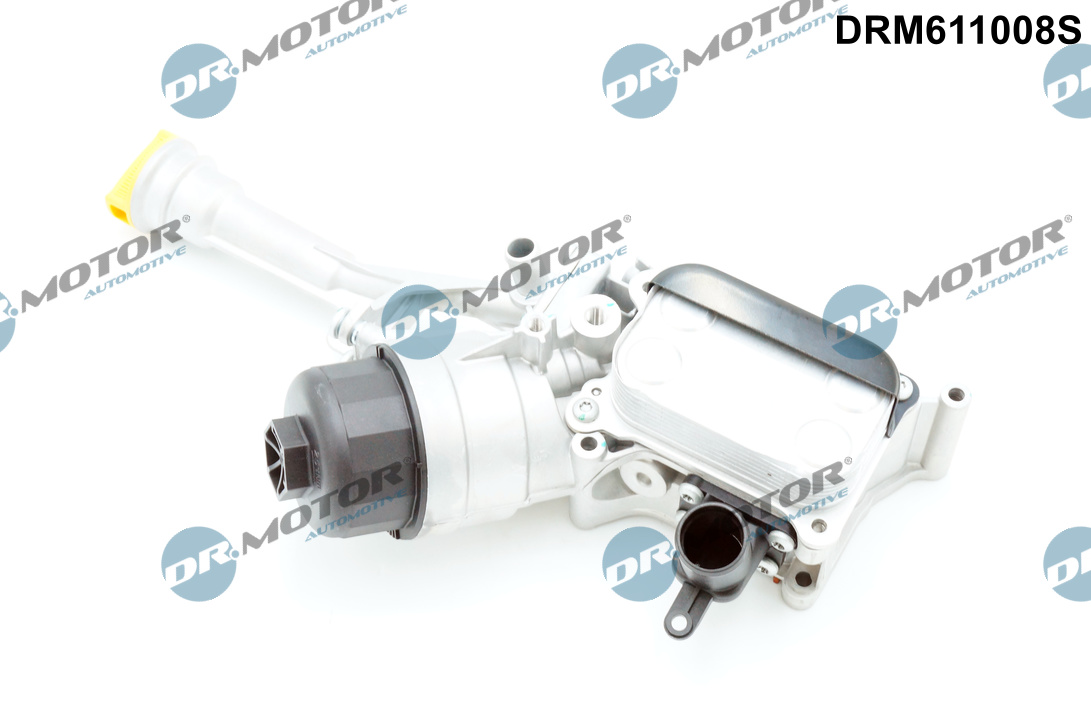 Радіатор масляний з корпусом масляного фільтра FIAT 500 07/2007> DR MOTOR (DRM611008S) DR.motor фото 2